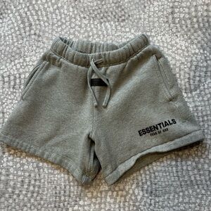 Fear of God Essentials kids sweat shorts